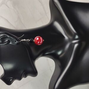 Safari Murano Art Glass Earrings